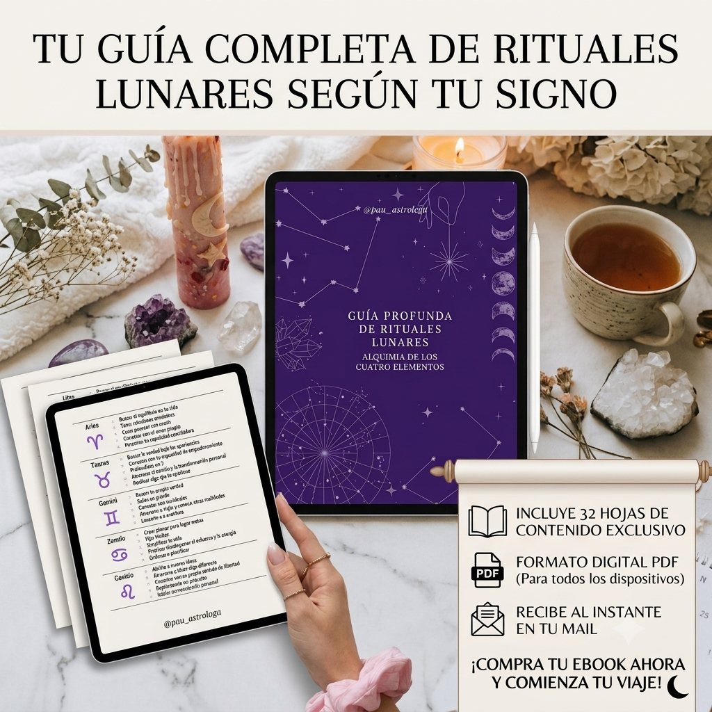 Rituales de Fases Lunares & Alquimia Elemental